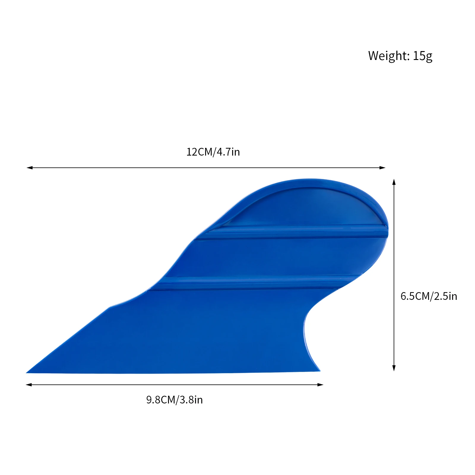 Car Vinyl Wrap Corner Squeegee Scraper PPF Window Tint Smoothing Tool for Plastic Film Auto Wrapping Installation Application