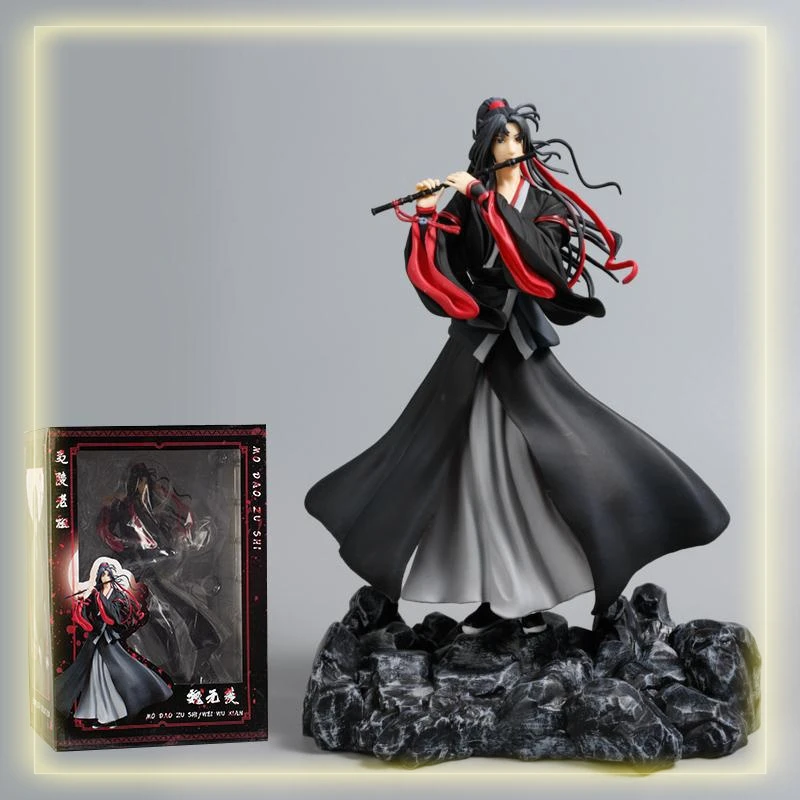 11/27cm Mo Dao Zu Shi Anime Figure Toys Wei Wuxian Yi Ling Lao Zu Figurine Lan Wangji Pvc Action Figure Collectible Model Toy