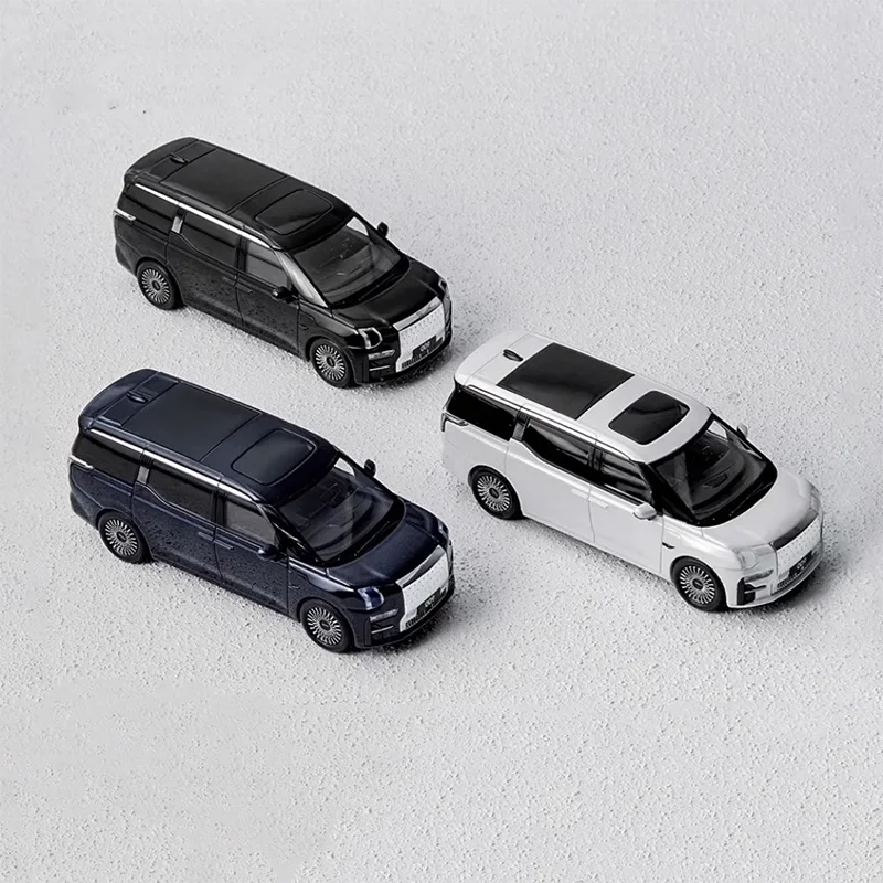 Diecast 1: 64 Scale ZEEKR 009/001/X MPV Alloy Car Model Static