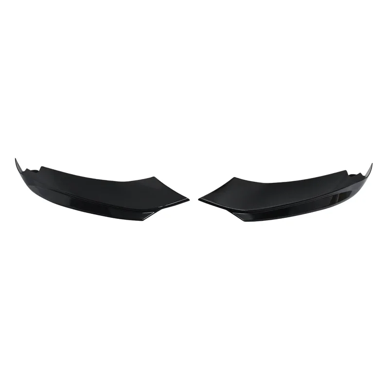 MagicKit Pair M PERFORMANCE Front Flaps Splitter Black Gloss For BMW F32 F33 F36 M Sport