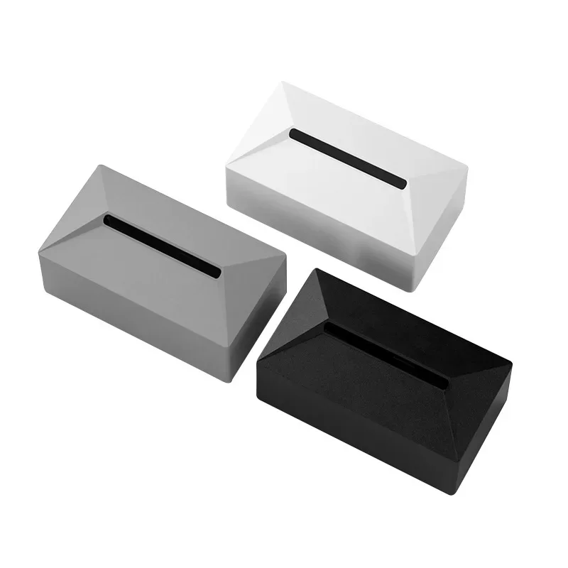 For Tesla Cybertruck 24-26 Silicone Car Tissue Box Seat Back Hanging Tissue Holder Box With Fix Strap Auto Interior Accessories