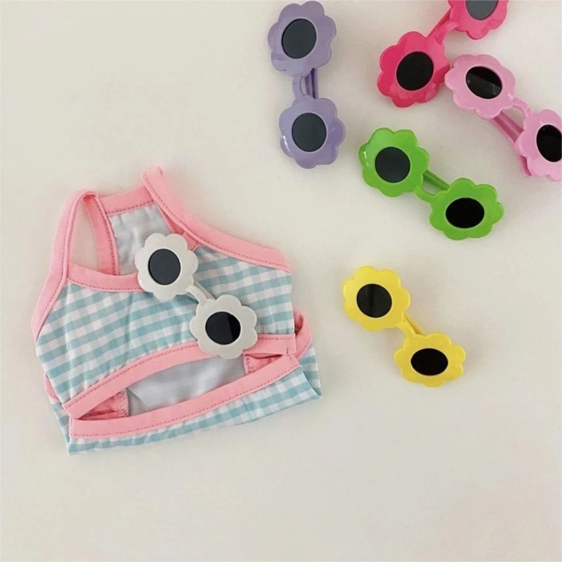 Occhiali da sole per cani Prodotti per animali domestici per gatti Occhiali da indossare per occhi con riflessione a cuore