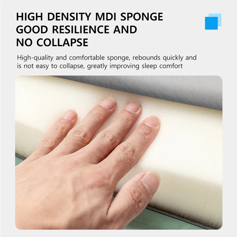 سيارة فراش للتخييم ل تسلا نموذج Y نموذج 3 عالية الكثافة MDI الإسفنج السرير وسادة قابلة للإزالة الصلبة مجلس دعم وسادة النوم