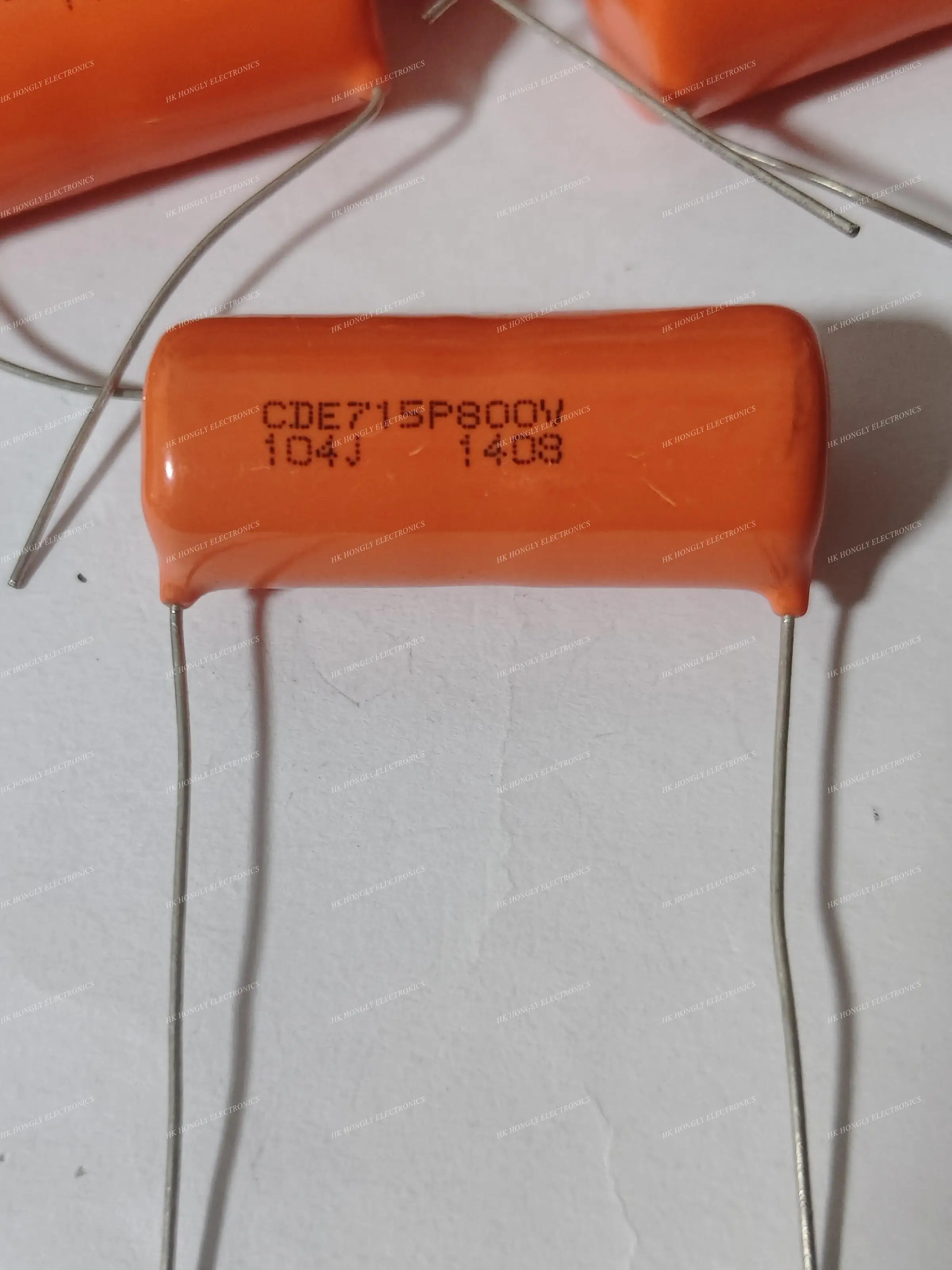 2PCS CDE715P800V 104J CDE 715P 800V 5% 0.1UF P=35mm Film Capacitor