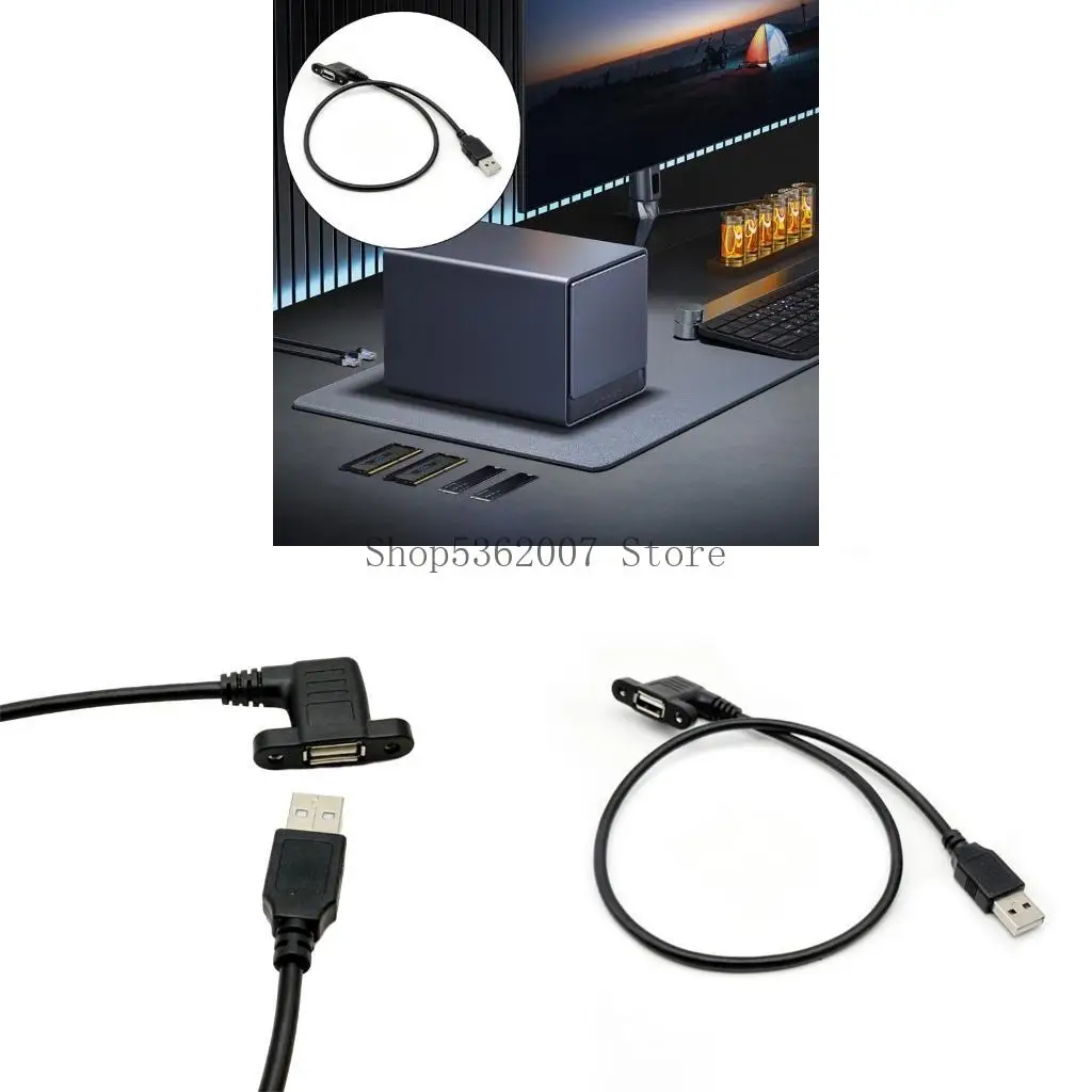 Cable adaptador USB 2,0 macho a Cable convertidor, Cable datos carga rápida 40JB