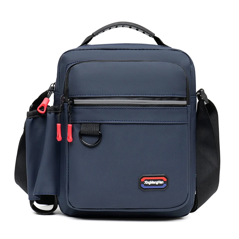 Borse a tracolla Messenger per uomo Casual Oxford piccola borsa a tracolla con cerniera semplice Mini borsa a tracolla laterale maschile