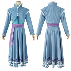 Anime Snow Anna Aueen Dress Cosplay Costume