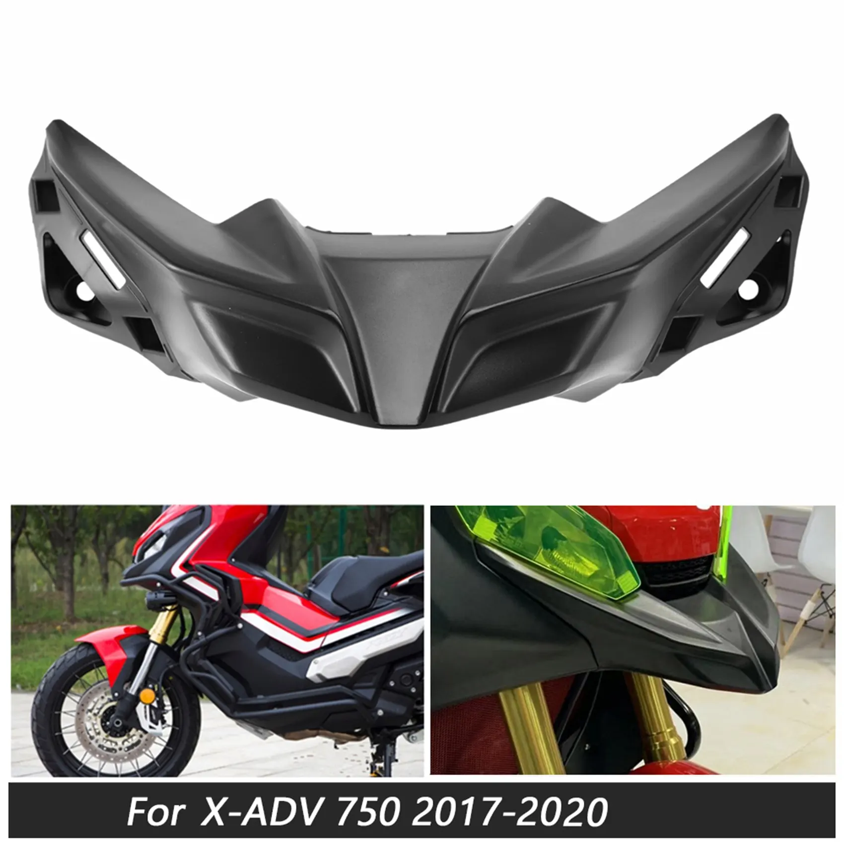 ฝาครอบจะงอยปากด้านหน้ารถจักรยานยนต์สำหรับ Honda xadv 750 x ADV 2017-2020ล้อหน้าบังโคลนจมูก