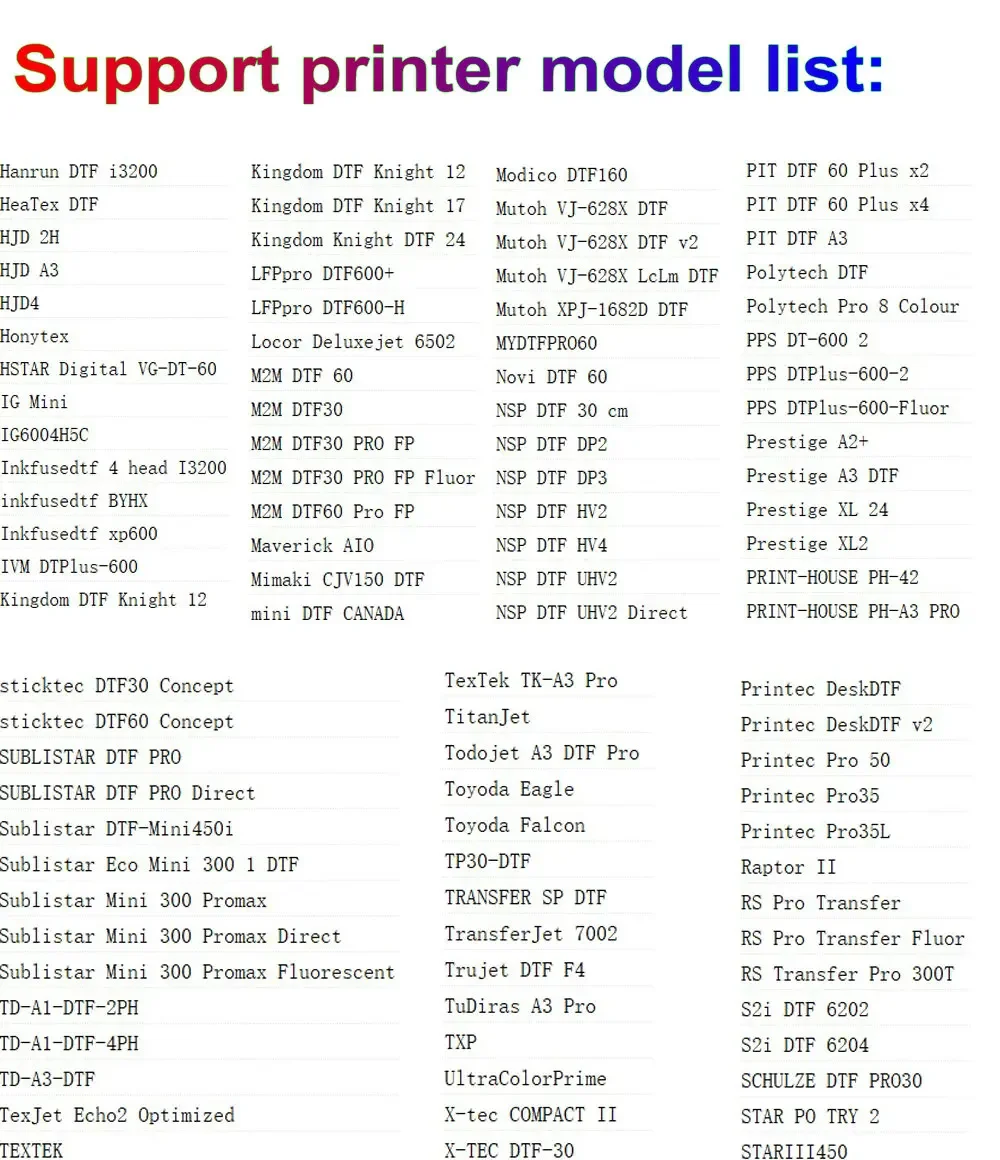 XP15000 CADlink DigitalFactory V10 DTF Rip Edition Software License Code Usb Dongle Key Uv Kit Epson L1800 L805 1400 R1390 P9000