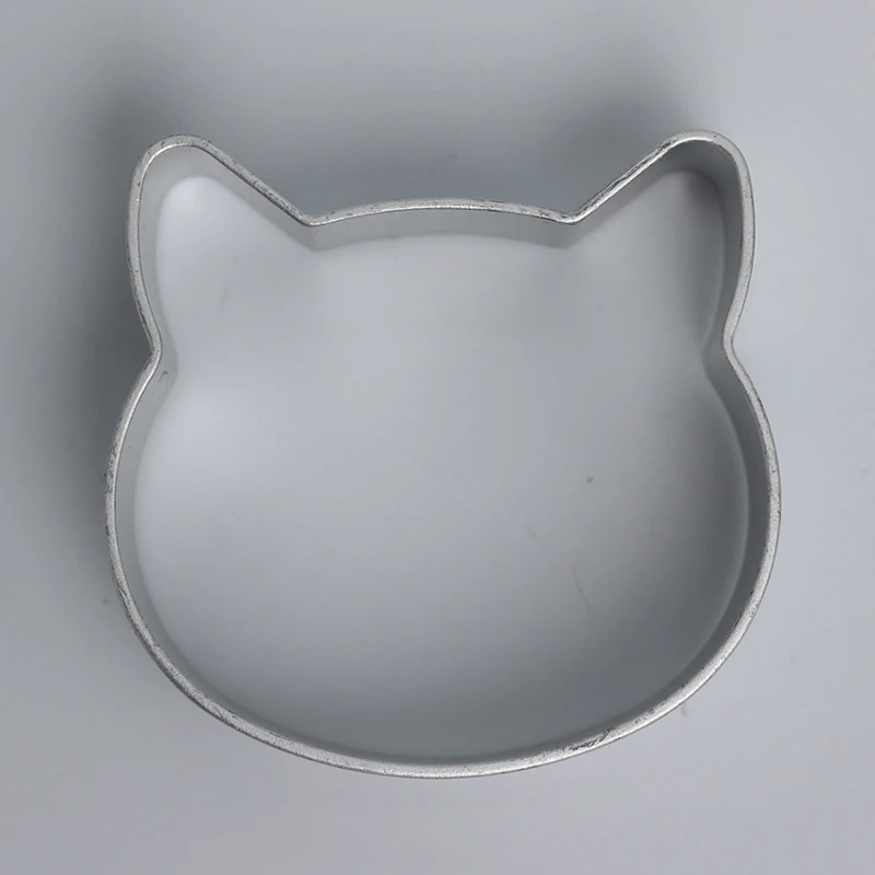 Aluminium Alloy Cat Shape Cookie Cutter Biscuit Mold Easter Biscuit Pastry Cookies Cutter DIY Cookie Fondant Cake Mold