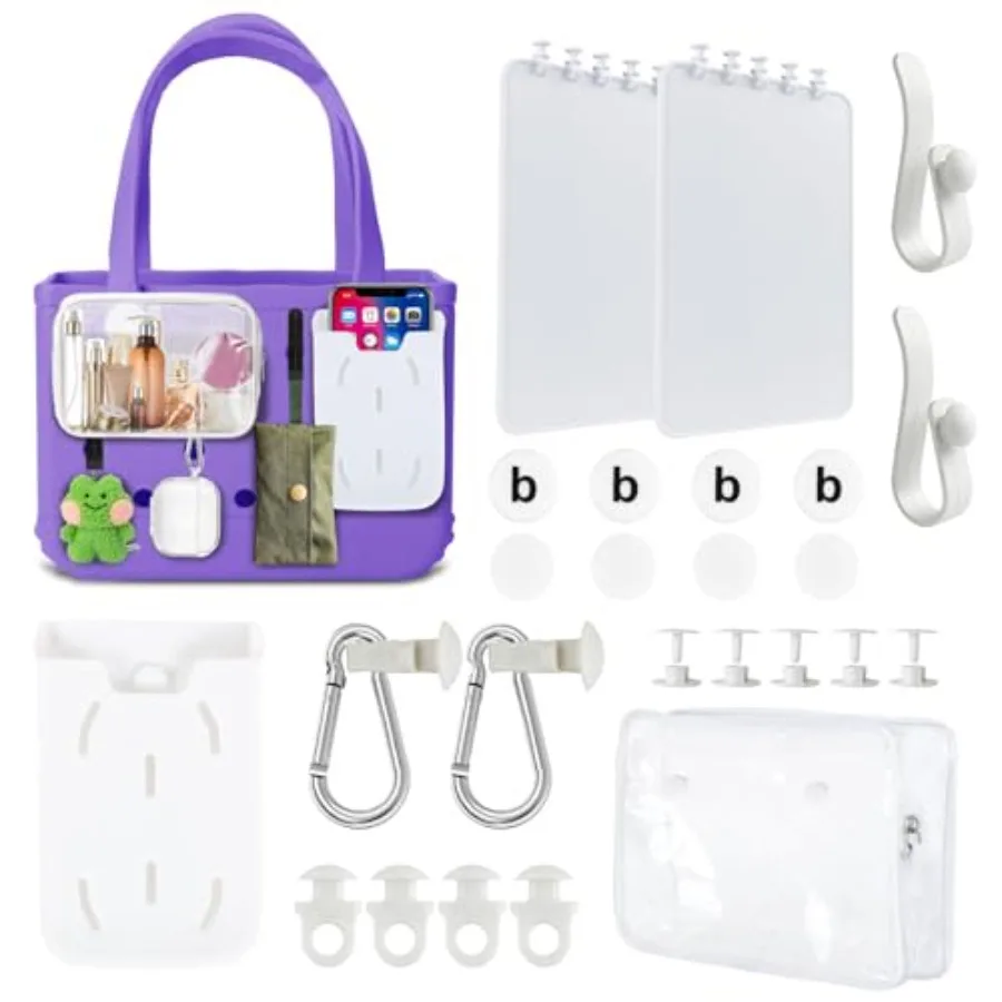 16 Piece Beach Bag Accessory Set