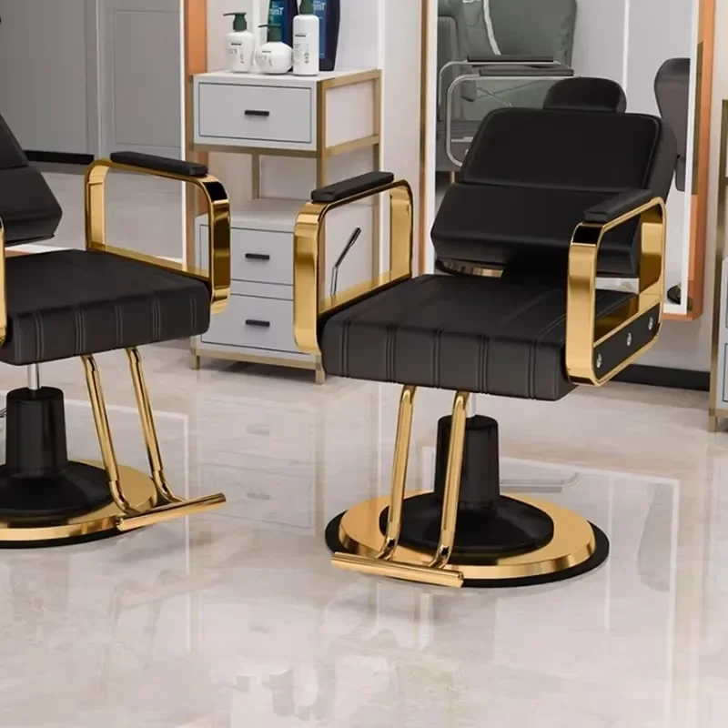 Trendy Beauty Barber Chair Luxury Professional Beauty Modern Salon Chair Design Esthetics Cadeira Barbeiro Commercial Furniture