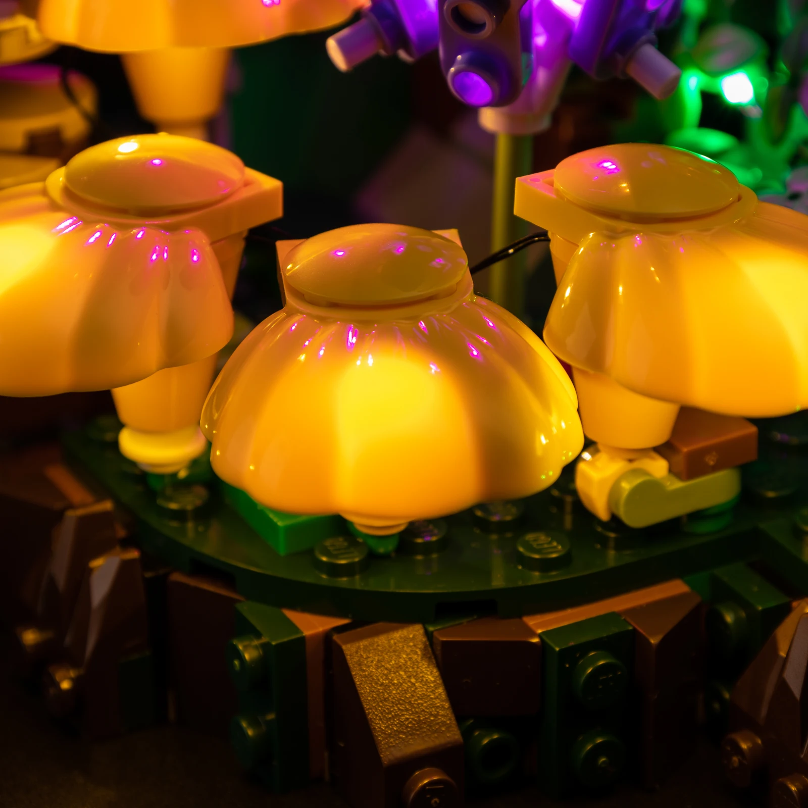 LED Light Set Suitable for Lego 11505 Woodland Mushrooms Building Blocks Lamp (No Model Bricks) view 4