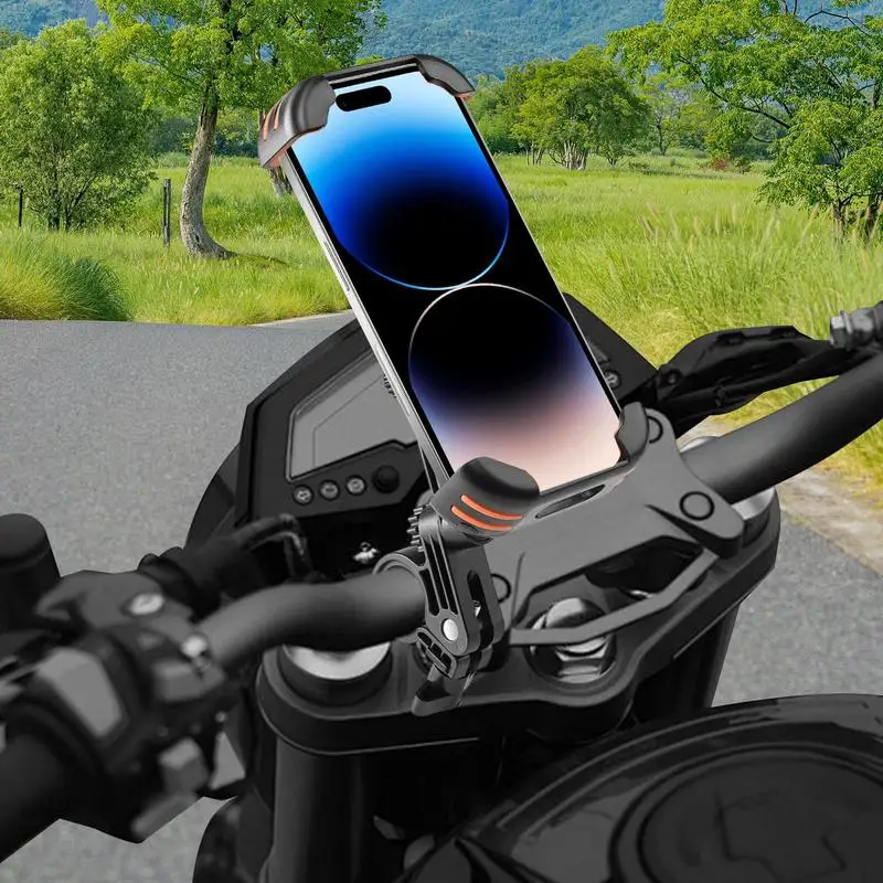 

Motorcycle Phone Mount Adjustable Cell Phone Mount Rotating Cycling Accessories Motorcycle Camera Clip For Daily Use Outdoor