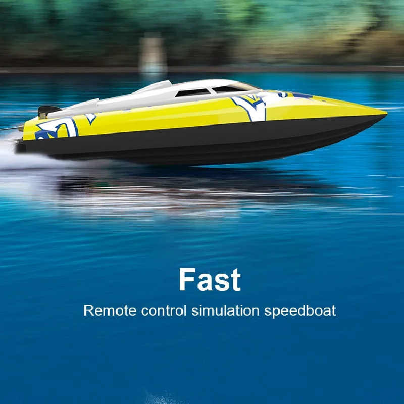 UDI906 RC Ship 2.4G 20km/h Electric RC Boat Vehicle Models 80m Control Distance with Water Cooling System