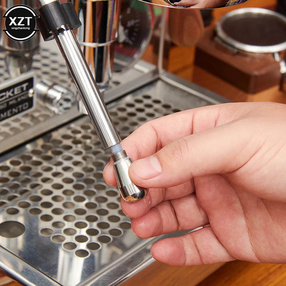 Coffee Machine Modified Steam Head 3 Holes 4 Holes Breville 870/878/880 General Stainless Steel Steam Nozzle Coffee Maker Part
