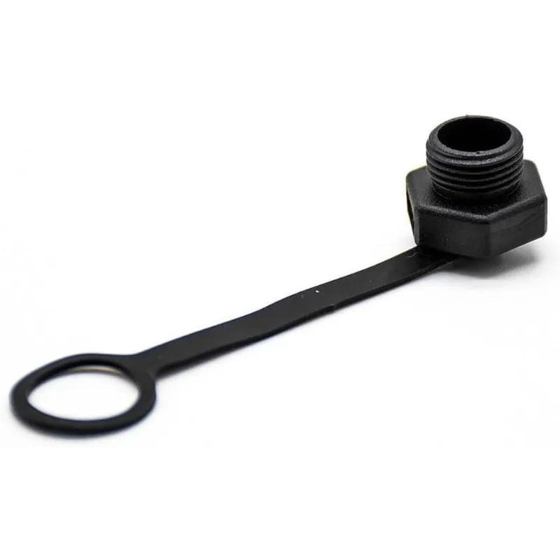 

M12 Dust Cover Female Panel Mount, Plastic Protective Cap Plug for M12 Socket Connector 3/4/5/6/8/12 Pin