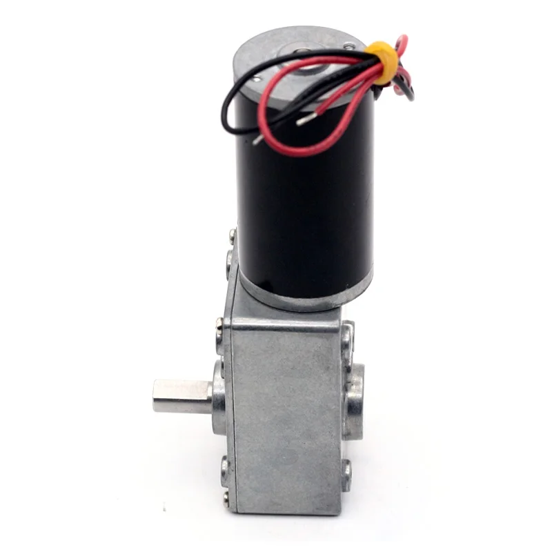 AOLONG A5840-31ZY silnik redukcyjny przekładnia ślimakowa dla robotów o wysokim momencie obrotowym 12/24V 10-470RPM 58mm z silnik redukcyjny samoblokującym 31ZY