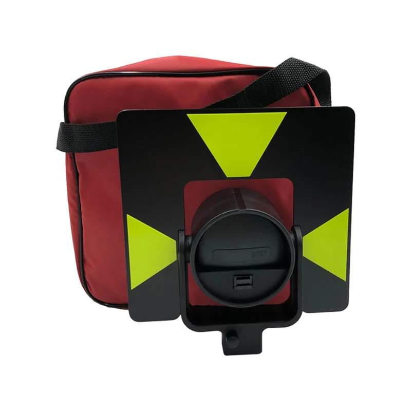 

ABMR-GPH1 GPR1 Single Prism For Swiss Type Total Stations Constant 0Mm All Metal With Soft Bag Surveying Instruments