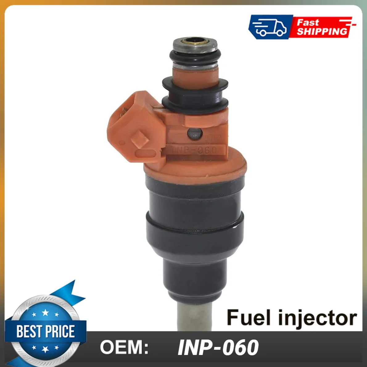 1PCS Fuel Injector INP-060 For CHRYSLER CIRRUS, DODGE AVENGER, EAGLE SUMMIT, MITSUBISHI MIRAGE, PLYMOUTH COLT