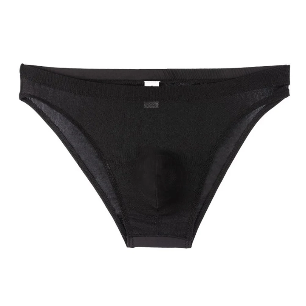 الرجال الحرير الجليد انتفاخ الحقيبة الملابس الداخلية ، رقيقة جدا سراويل داخلية شفافة من خلال ، مثلي الجنس الرجل سروال داخلي الصلبة ، الملابس الداخلية المثيرة ، ملخصات مثير