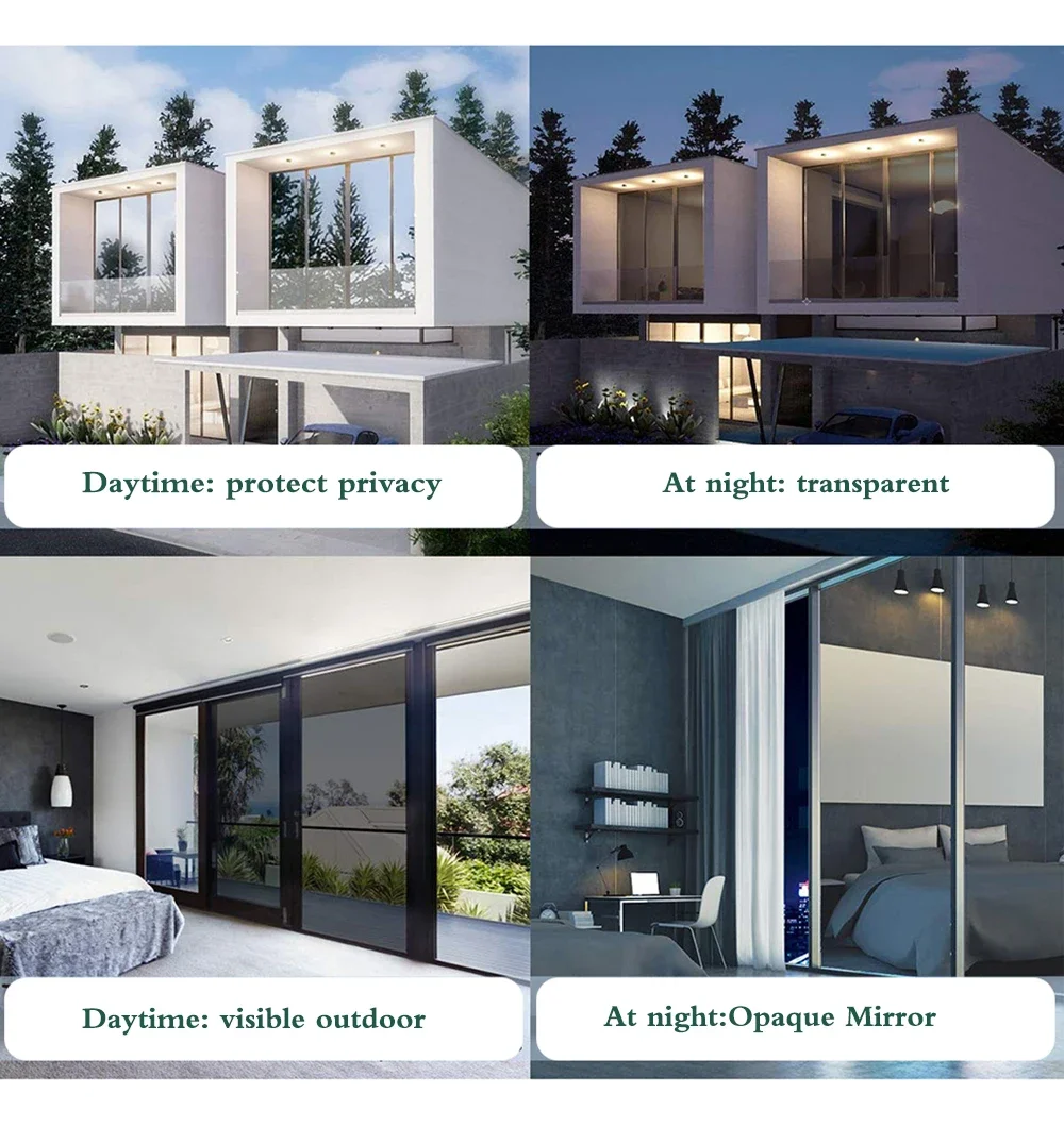 2/3/5M Schillernde Dichroitische Glasfolie Regenbogen Holographische Fensterfolie Chamäleon-Fenstertönung Selbstklebende Dekoration – Detail 8