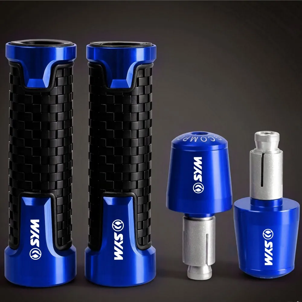 Motorcycle Handlebar Grips Ends Plug Silder Caps Shockproof For SYM Joymax Z 125 200 250 300 GTS 250i 300i T3 MAXSYM 400i 600i view 3