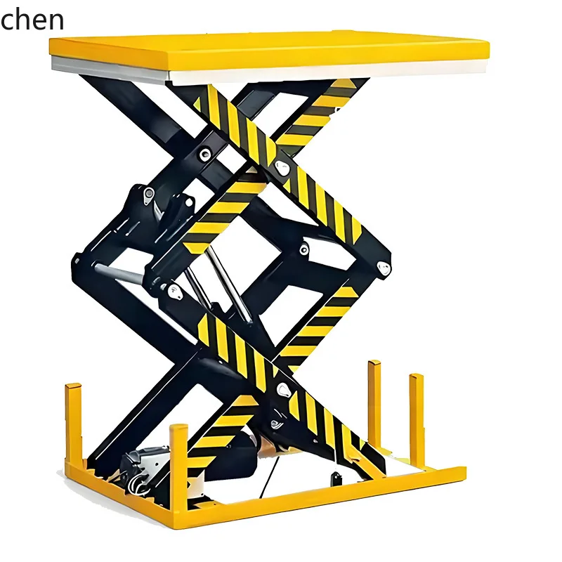 YY-- electric hydraulic fixed lifting platform automatic scissor lift large workshop stage lift