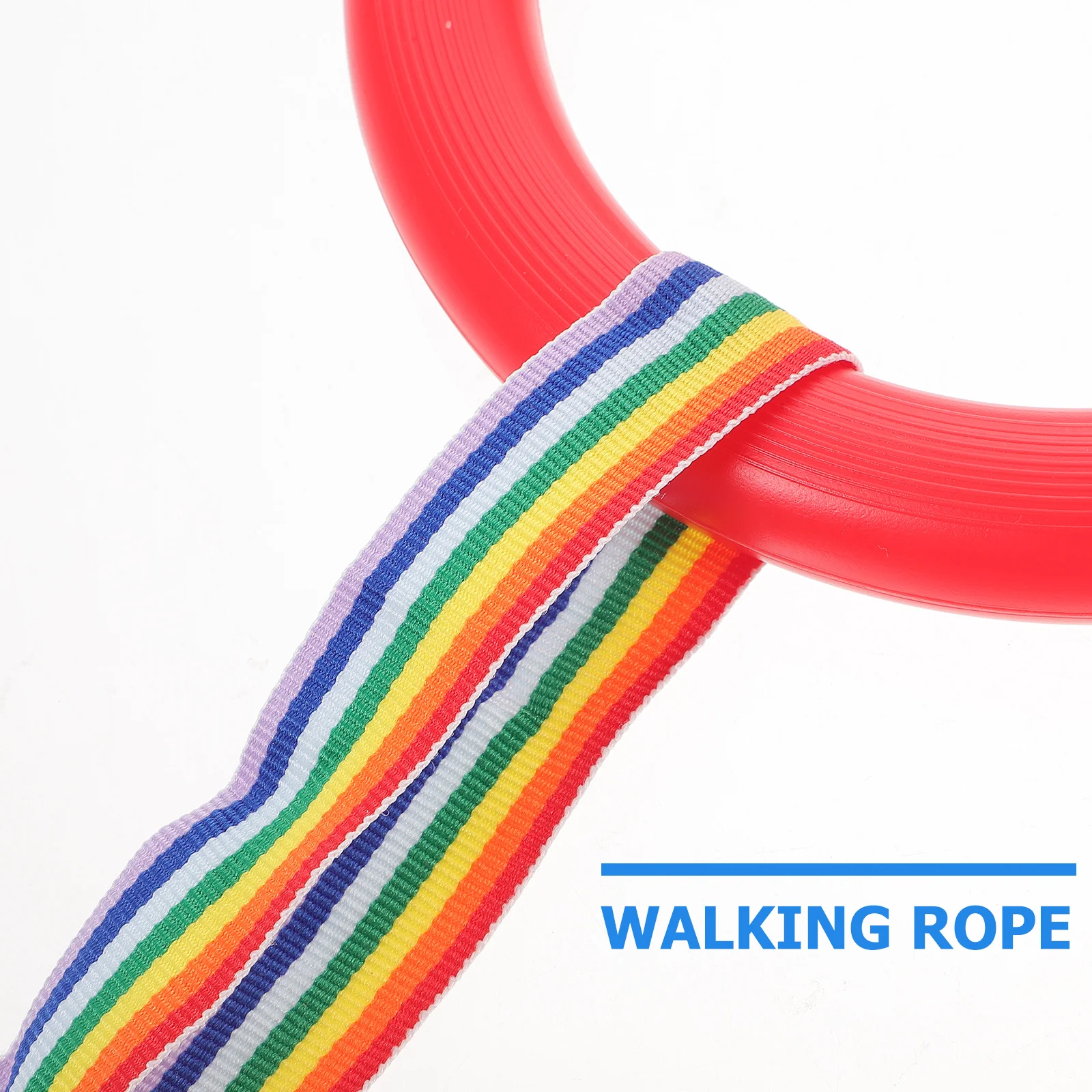 

3Pcs Kids Walking Rope Preschool Safety Rope Colored Handles for Group Activities Outings and Hiking Daycare Supplies