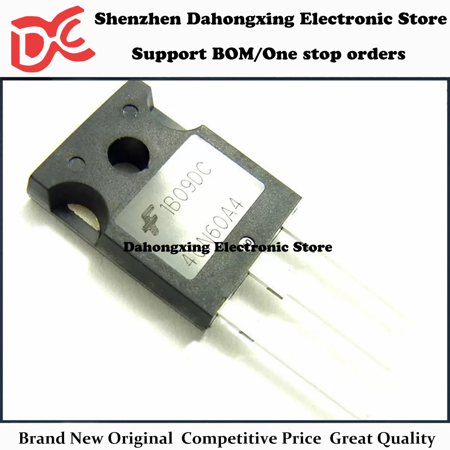 New Original 10Pcs HGTG40N60A4 40N60A4 TO-247 40A 600V Powerful IGBT Transistor Electronic Components Great Quality