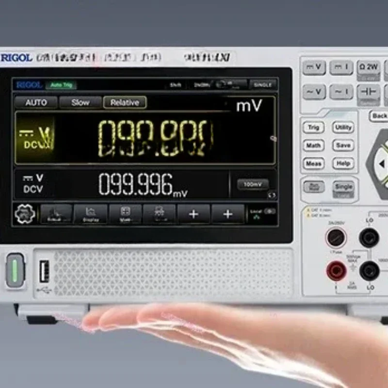 [Portable and Easy To Test] Puyuan For DM858E Multimeter For DM858 Portable Five-and-a-half-digit Digital Meter Touch Screen