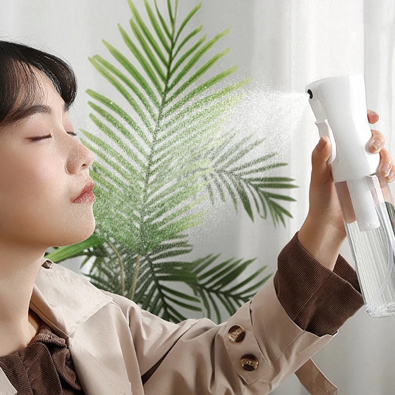 500/300/200ml Hair Spray Bottle Refillable Bottles Continuous Mist Watering Can Automatic Salon Barber Water Sprayer Hair Tools