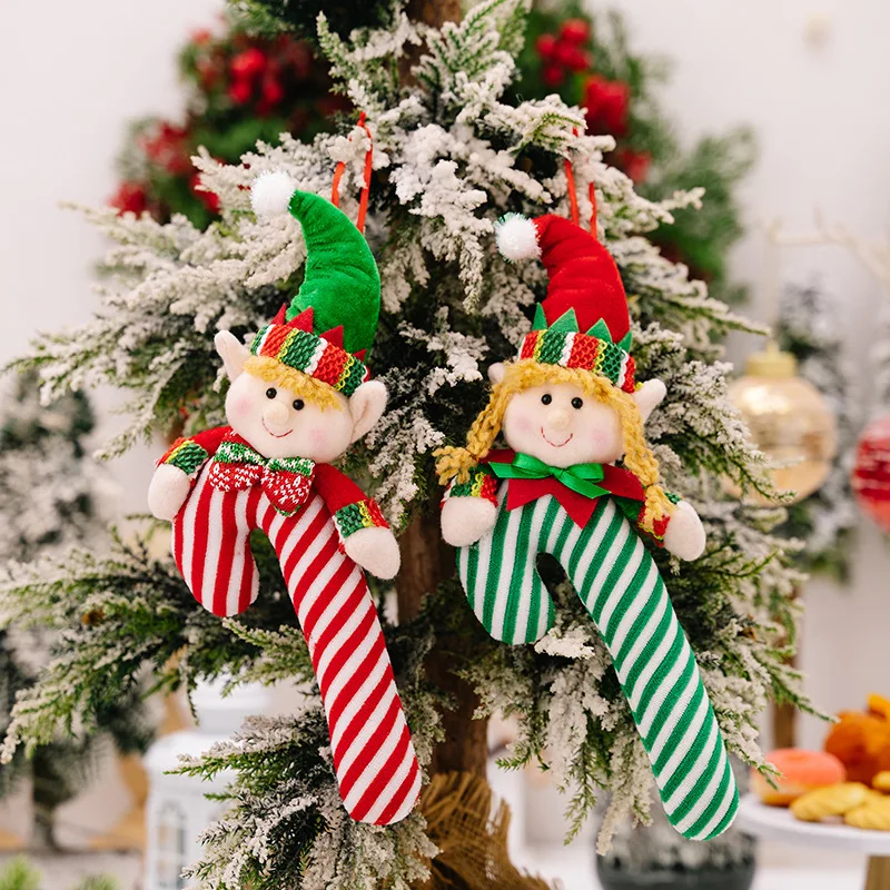 Christmas Decorations Standing Retractable Red and Green Elf Figure  Festive  Scene Layout To Add A Little Fun To Your Christmas