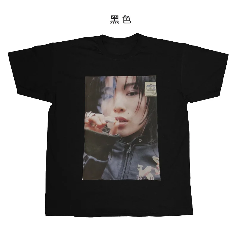 

Rinngo Sheena Sheena Innocent японский панк-рок маленькая музыкальная мужская и женская хлопковая футболка с короткими рукавами нижняя рубашка