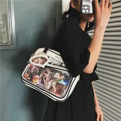 Nowa fajna torba Ita dla dziewczynek Wysokiej jakości torba na ramię PU Y2K Unikalna konstrukcja JK Uniform Torba na ramię Street Trendy Handbag