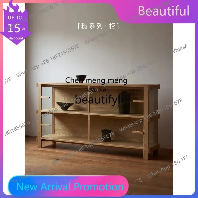 A32 Super Rough Series · Cabinet, Glass Storage Solid Wood Shelf Storage Household Dust-proof Bookshelf
