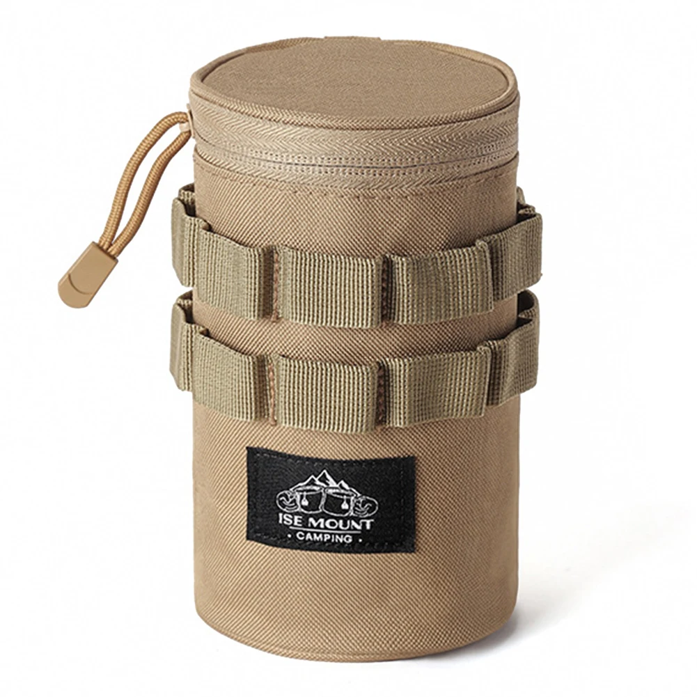 حقيبة التخييم في الهواء الطلق حقيبة تخزين أشتات خفيفة الوزن مع فتحات تعليق حقيبة ملحقات التخييم مع مقبض للتخييم والمشي لمسافات طويلة