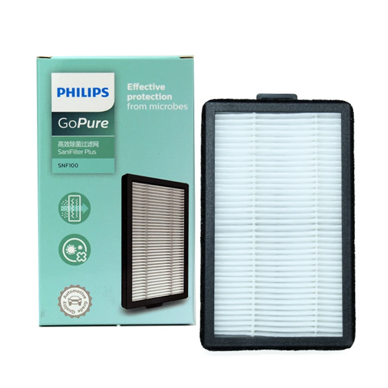 Philips GoPure Replacement Filter SaniFilter Plus 100 for 5601 5602 5603 and 5611 5612 5613 Series Car Air Purifier