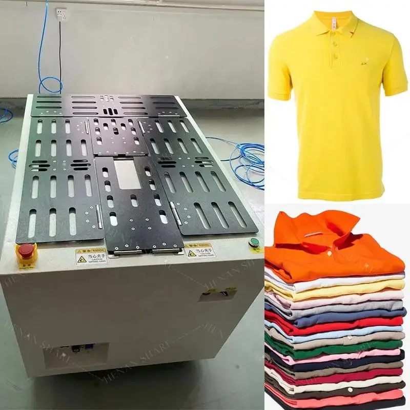 Automatic Clothes Ironing and Folding and Packing Folder Machine