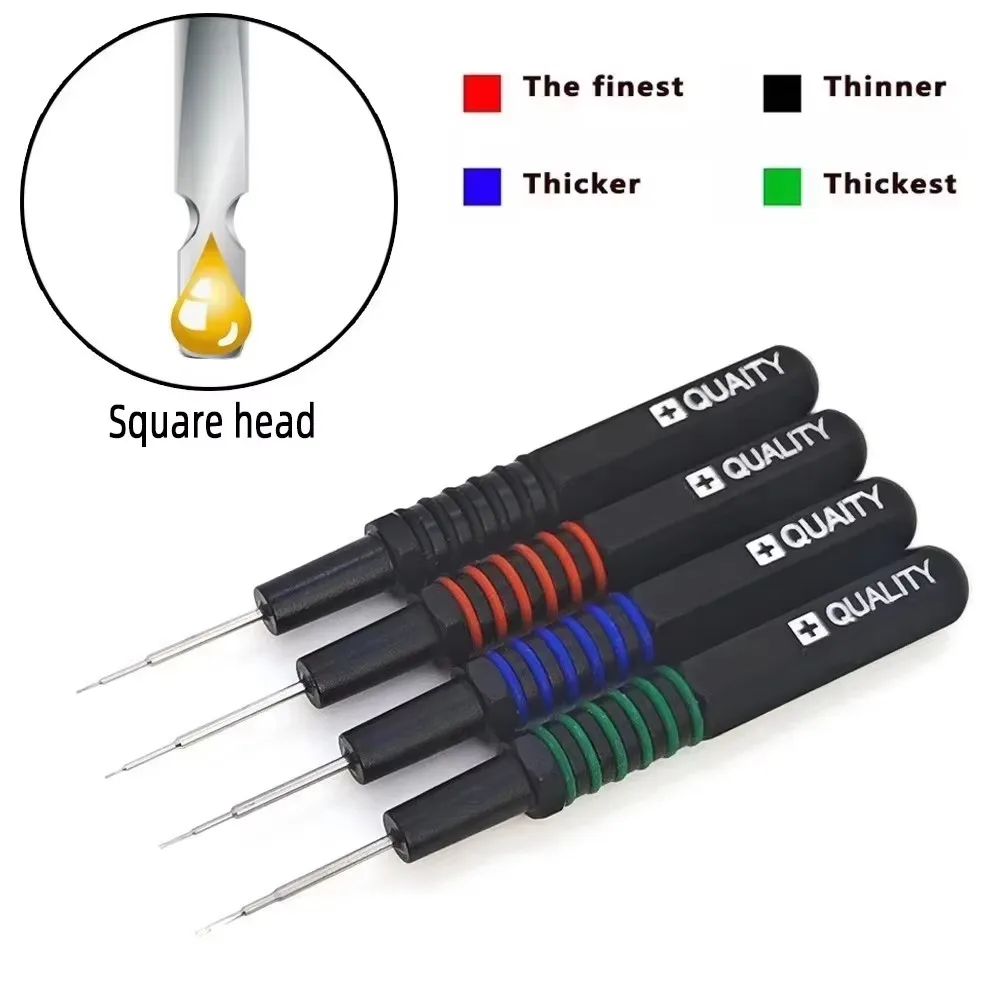 Watch Maintenance Square Oil Pen Movement Repair Watch Oil Needle Advanced Precision Point Oiler Pen Watchmakers Repair Tool‘