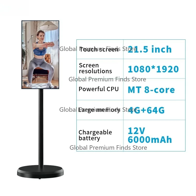 

Hot Product: 22" Android 12 Smart Touch TV with Movable Stand | Built-in Battery, USB & WiFi Connectivity