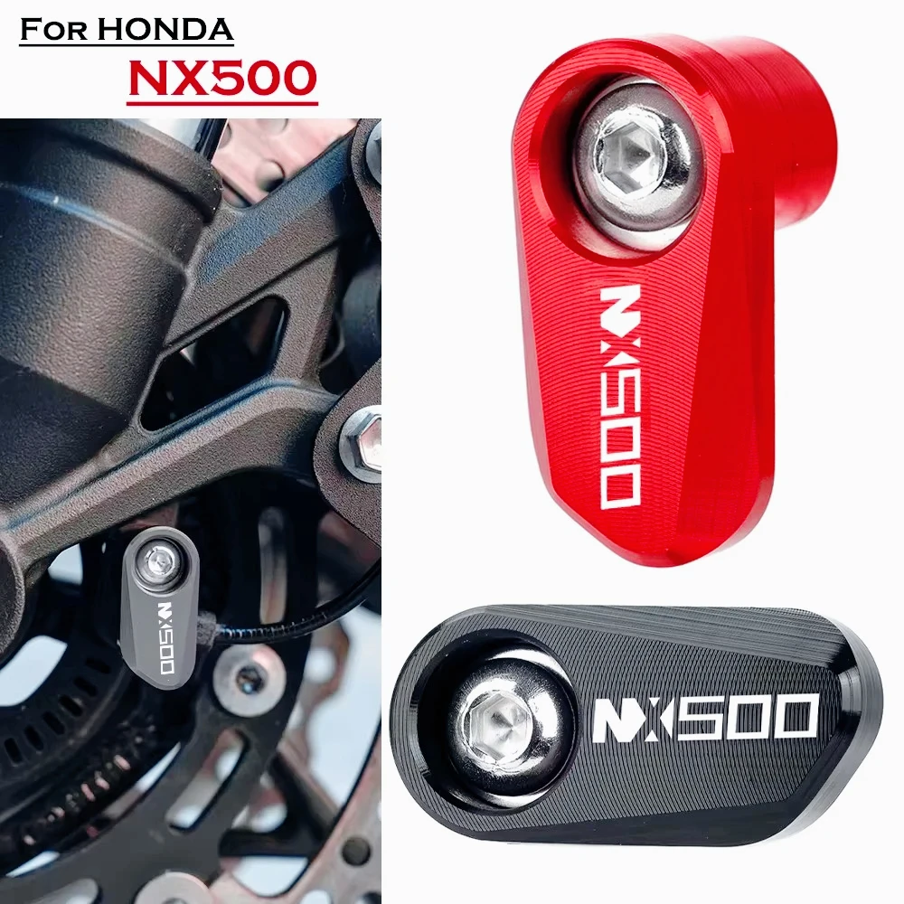 

Motorcycle Front Rear Wheel ABS Sensor Protection Guard Protector For Honda NX500 NX 500 2023 2024 2025 Accessories