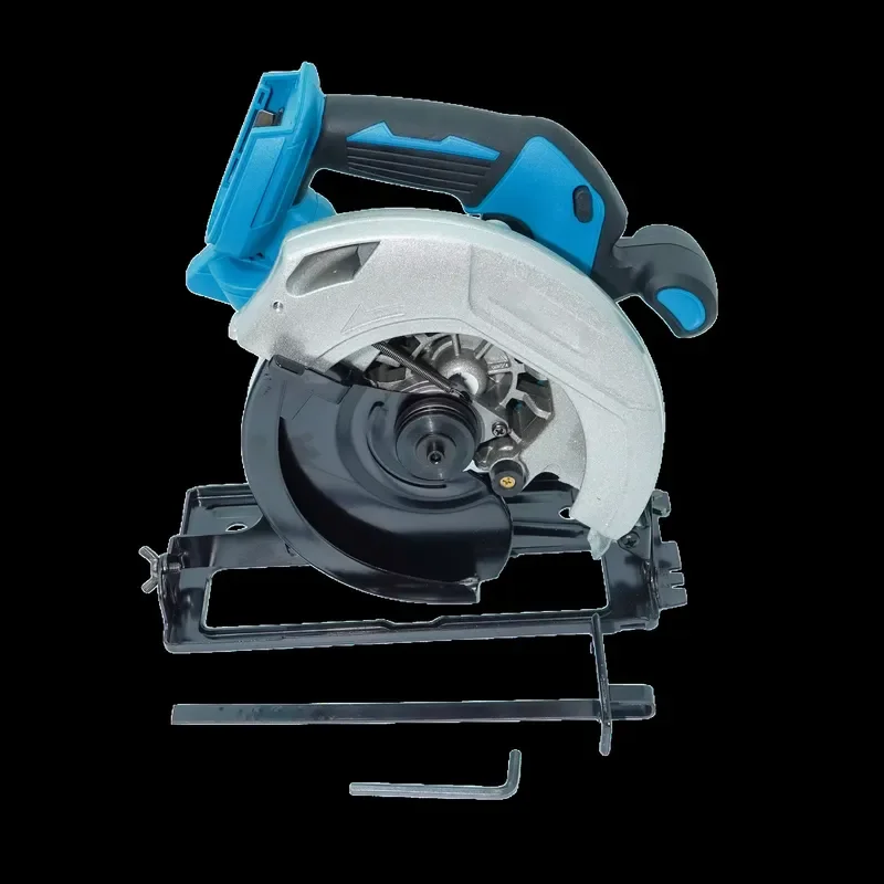 DHS580 Cordless Electric Circular Saw 125mm Portable Power Tool for Wood Cutting DIY Home Improvement Wireless Mini Saw