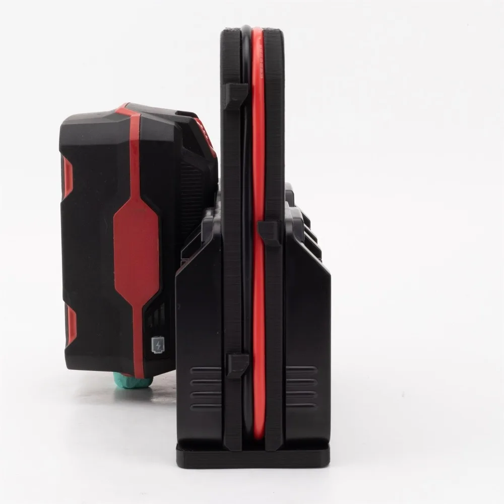 XT60 Power Tool Female Socket Interface Power Socket for PARKSIDE X20V Battery Compatible Parallel 15-21V Supply of 4 Battery