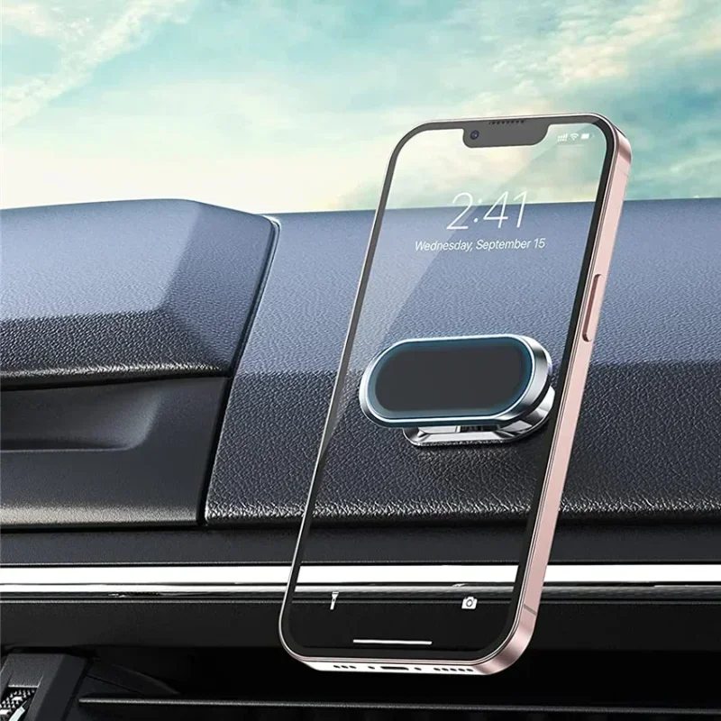 New Magnetic Car Phone Holder For iPhone 16 15 14 13 12 Pro/Pro Max Samsung Mobile Cell Phone Holder Stand Mount Bracket In Car image 5