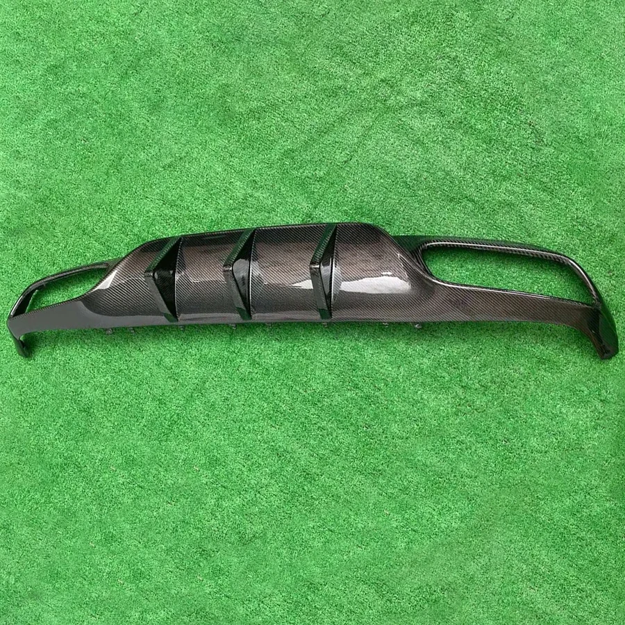 لمرسيدس بنز C الفئة W205 C43 C63 C200 C260 C300 ألياف الكربون عودة الشفة سيارة المصد الخلفي الناشر الخائن المفسد طقم الجسم #2