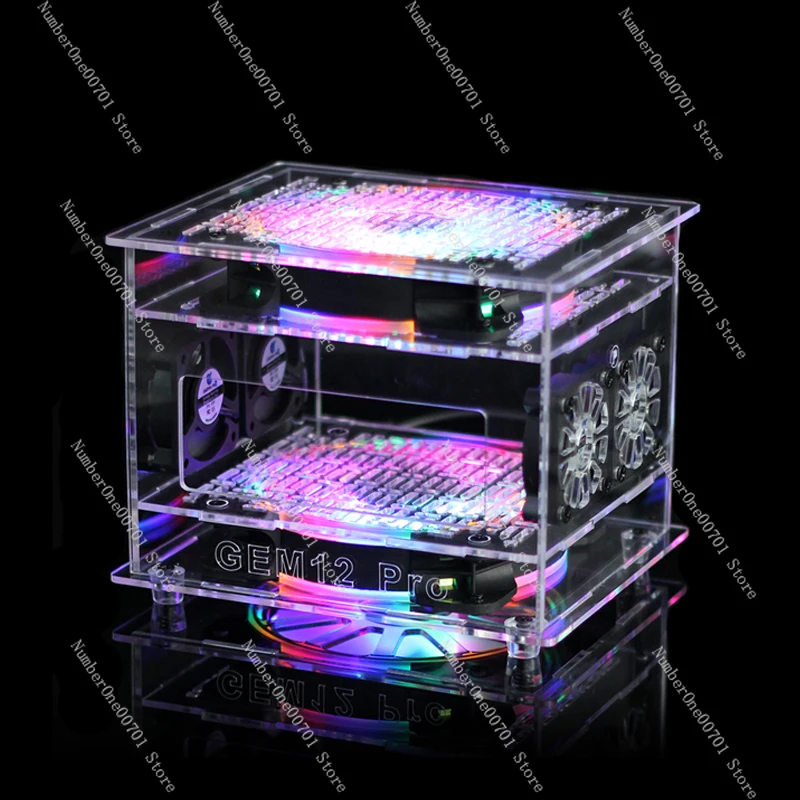 

Вентилятор для мини-компьютера GEM12Pro Creator R9 Mechanical King Storm Dragon Amachi S1 K