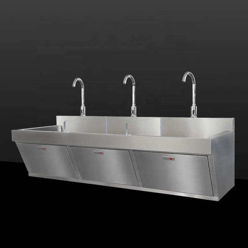 

Factory wholesale medical surgery stainless steel operating room washing sink station hospital washbasin