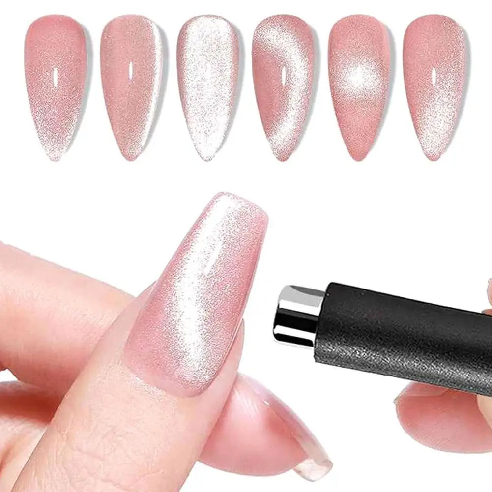 Cat Eye magnetico per unghie Magnete per unghie per Cat Eye Cat Eye Gel Strumenti magnetici per smalto Rotondo Magnete Stick Strumenti per nail art