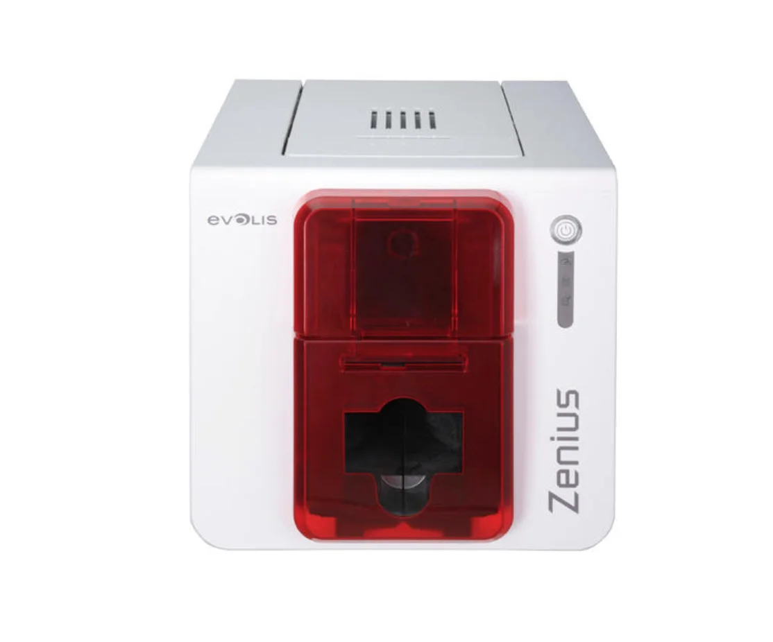 Cheap Evolis Zenius Card Printer Side Printing Plastic/PVC ID Card Printer